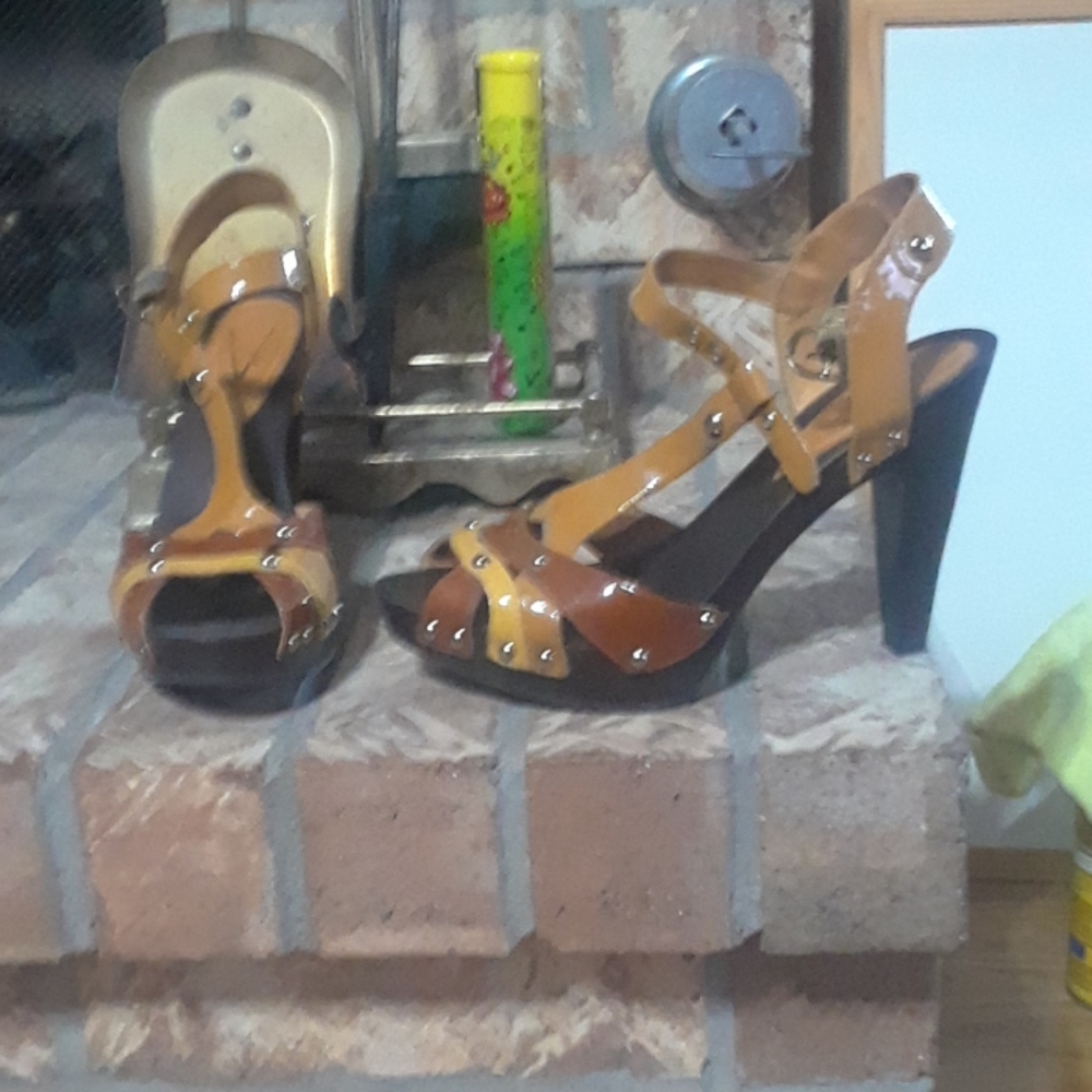 Open toe heel